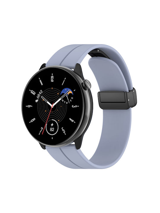 Techsuit Strap Silicone Light Blue (Huawei Watch GT4/GT5 41mm / GT5 Pro 42mm)
