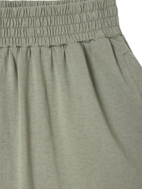 Women's Fabric Trousers Green