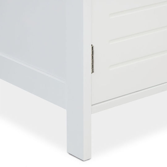 Relaxdays Blat cu Lavoar L60xW60xH30cm Alb