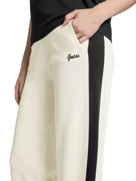 Women's Fabric Trousers Beige