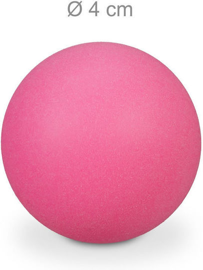 Beer Pong Balls 100 Pieces Pink Plastic Approximately 40 Mm