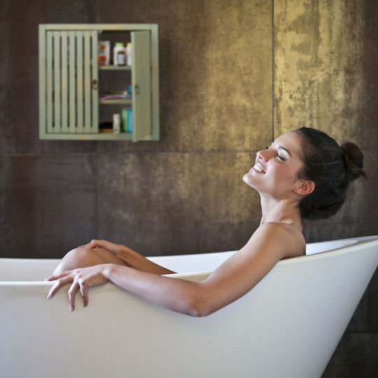 Relaxdays Баня Кабинет Ширина50xДължина52xВисочина20см Зелен