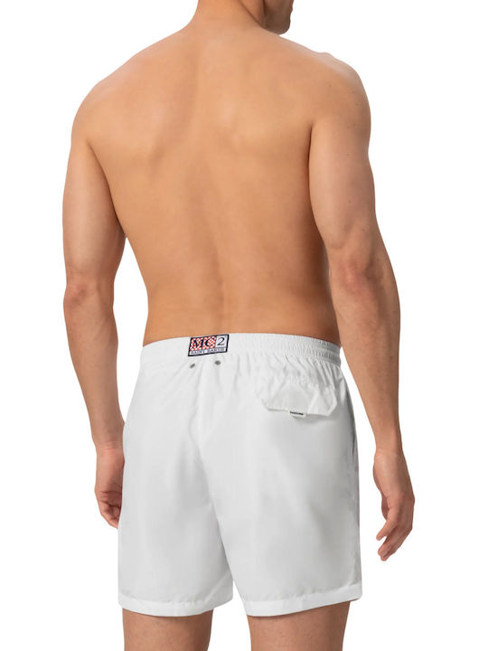 MC2 Lighting Pantone Herren Badehose Shorts White