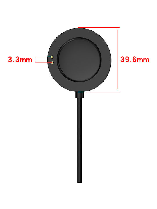 Techsuit Wearable Charger Xiaomi Watch S4/2/S3/H1/Watch2 Pro/Watch S2 Whiteς