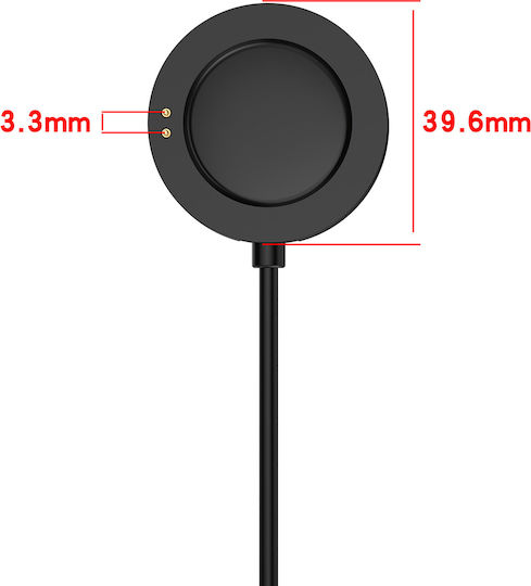 Techsuit Зарядно за Xiaomi Watch S4/2/S3/H1/Watch2 Pro/Watch S2 Бялς