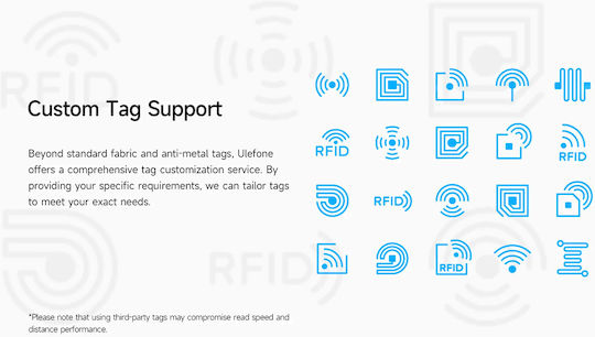 Ulefone RFID-Lesegerät Uan06 Kompatible Armor-Hüllen Bluetooth 1600mAh