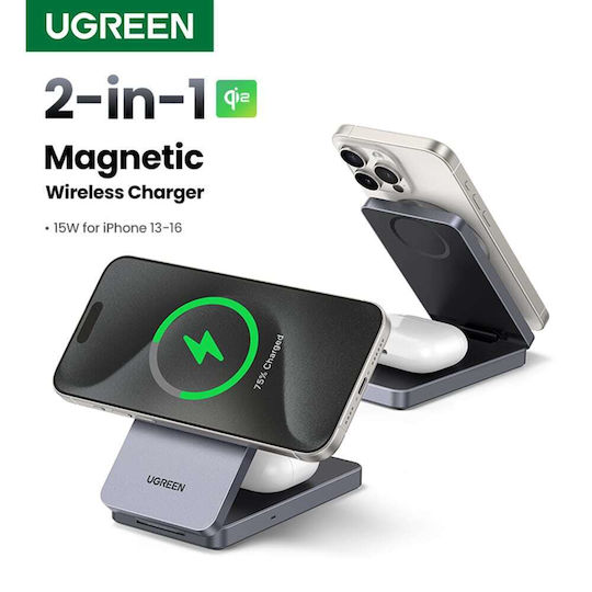 Ugreen Φορτιστής Magsafe 20W Μαύρος (W706)