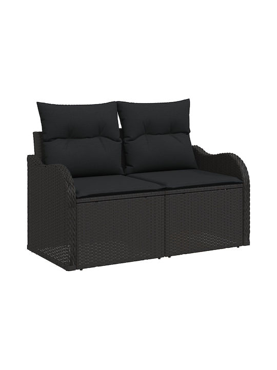 Tree-Seater Sofa Outdoor Rattan with Pillows 55x62x69cm