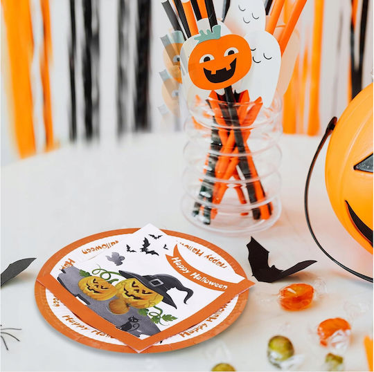 Farfurie Pentru Petrecere Halloween 20 Bucăți