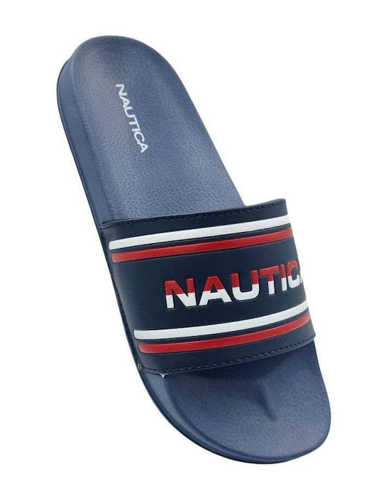 Men's Blue Slides
