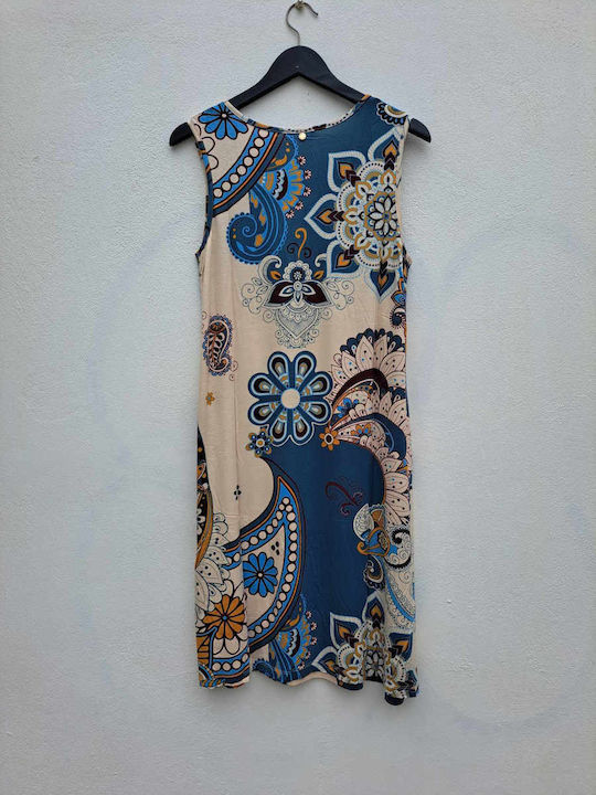 Muydemi Damen Kleid Strand Ecru