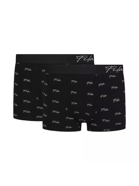 Slipuri pentru bărbați Black 2Pachet