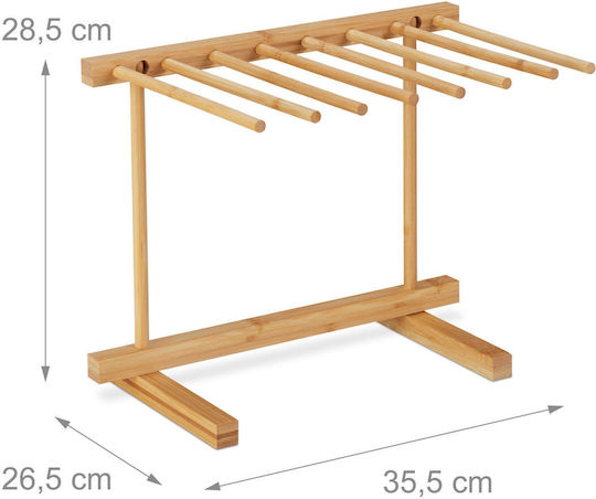 Relaxdays Pasta Drying Rack made of Wood