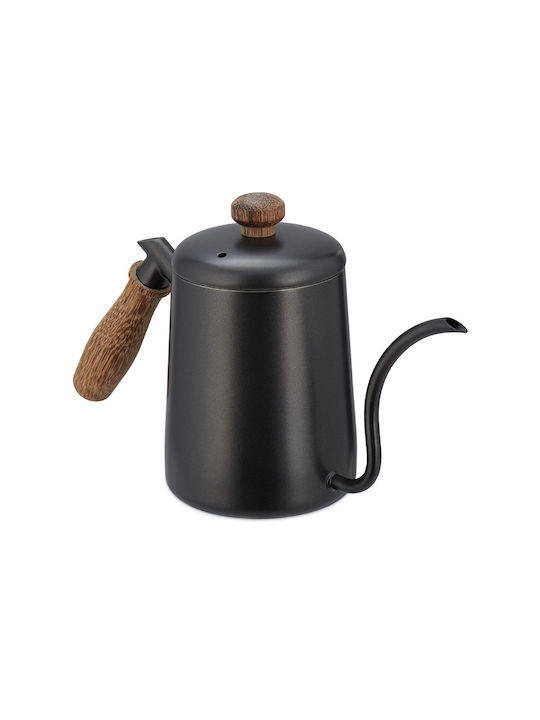 Relaxdays Teapot Stainless Steel Gray 550ml