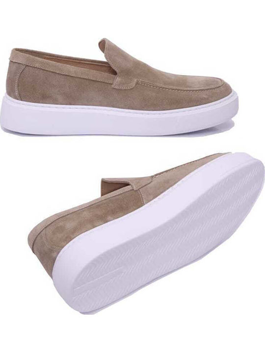 Men's Leather Moccasins Brown