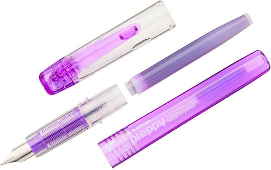 Platinum Preppy Writing Pen Fine 0.3mm made of Plastic with Blue Ink