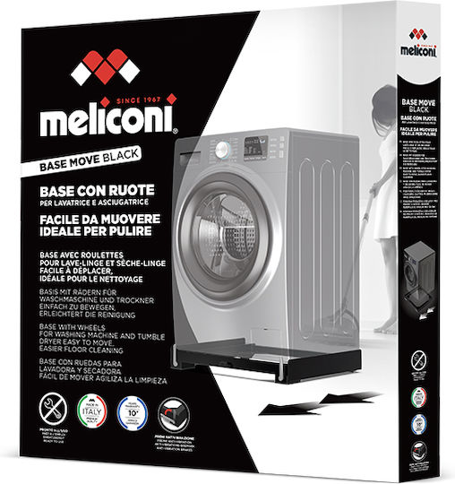Meliconi 070-0645 Βάση Πλυντηρίου/Στεγνωτηρίου με Ρόδες 60x61εκ.