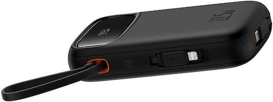 Baseus Qpow Pro+ Power Bank 20000mAh 22.5W με Θύρα USB-A και Θύρα USB-C Power Delivery / Quick Charge 3.0 Μαύρο