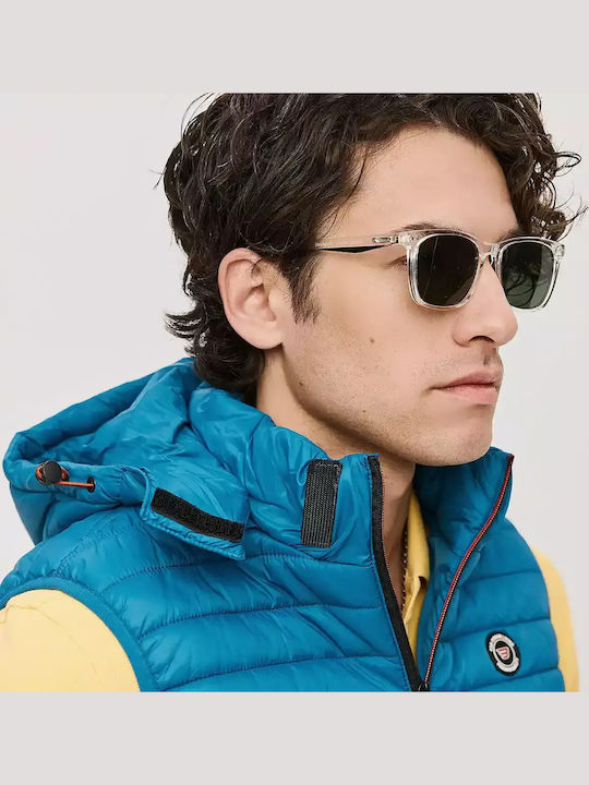 Sleeveless Jacket Puffer Petrol