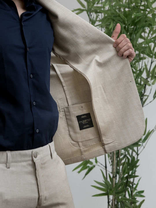 Лятно време Мъжки Костюм Beige