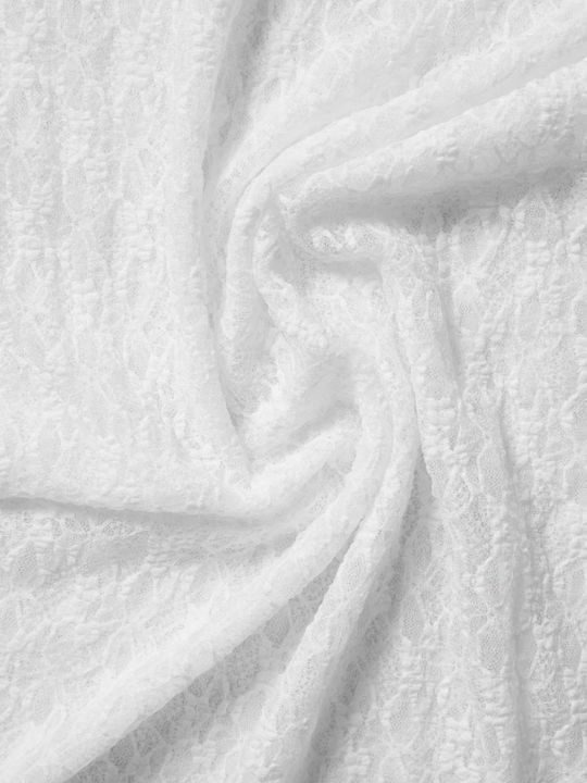 Summer Maxi Knitted Dress White