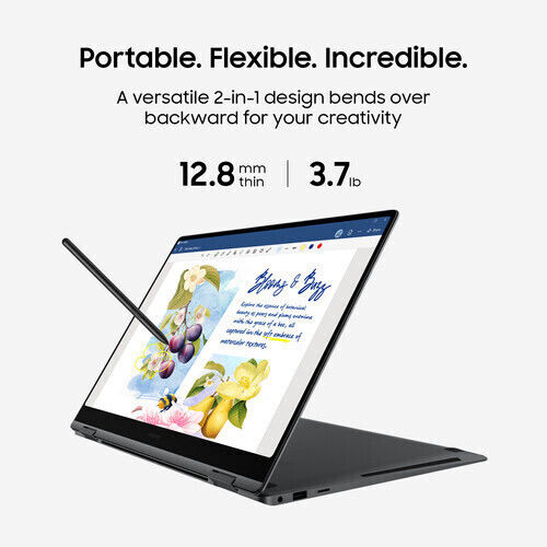Samsung Galaxy Book5 Pro 360 16" OLED Touchscreen (Ultra 7-256V/16GB/512GB SSD/W11 Pro) (US Keyboard)
