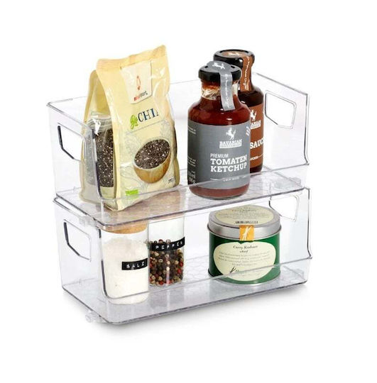 Zeller Coș Organizare Frigider Utilizare Generală 25.5x12.5x11cm