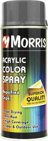 Benman Σπρέι Βαφής Acrylic με Γυαλιστερό Εφέ Iron Grey RAL 7011 400ml
