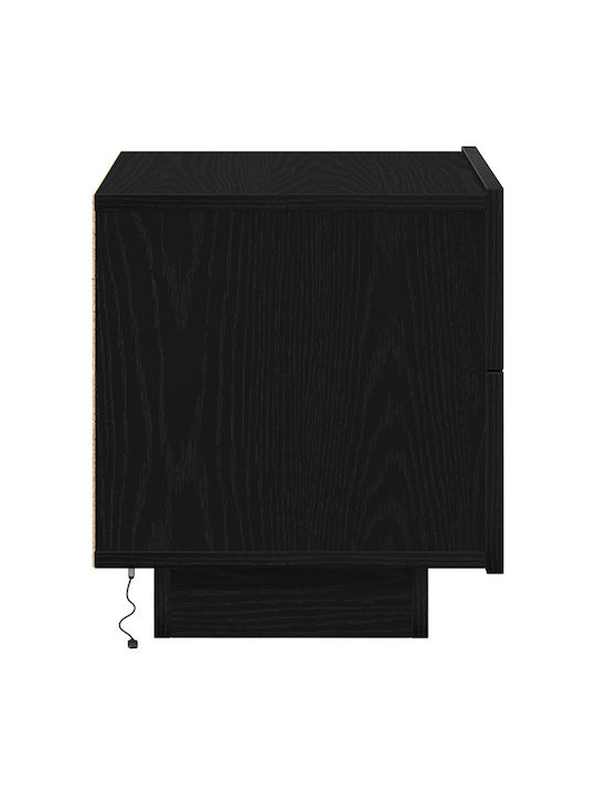 Nachttisch Black oak 70x36x40.5cm