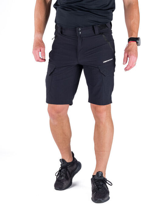 Northfinder Stretch Men's Hiking Short Trousers Black