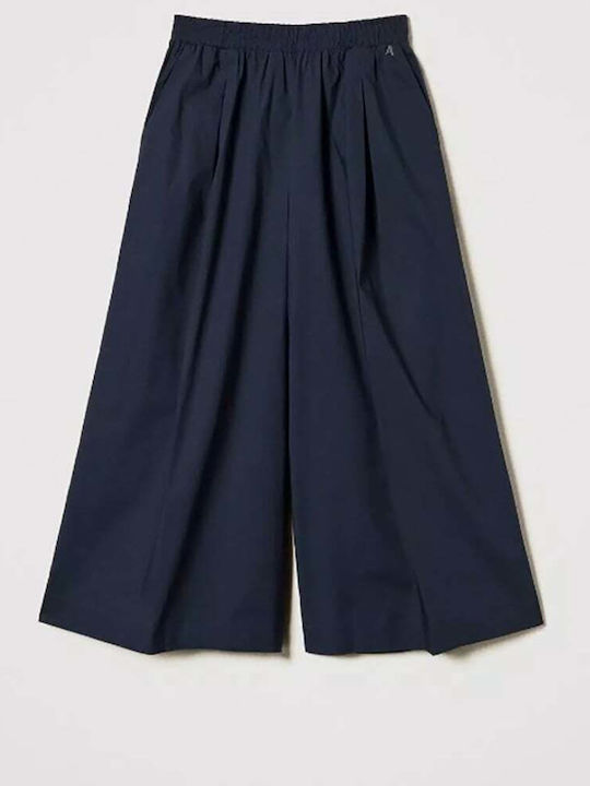 Women's Fabric Trousers Blue
