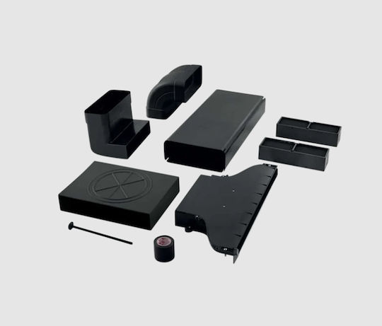Pyramis Plinth Out Kit Vent Hood Compatible with Pyramis