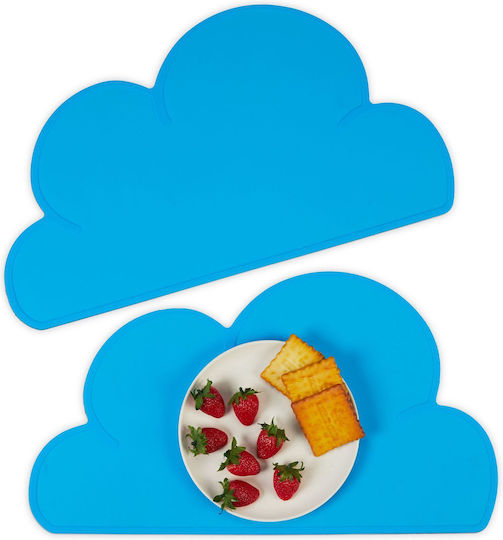 Relaxdays Placemats Albastru 47.5x26.5cm 2buc Relaxdays Placemats Albastru 47.5x26.5cm 2buc