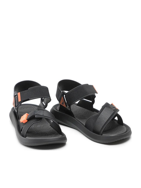 Herrensandalen in Schwarz Farbe
