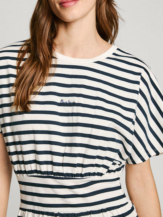 Vania Καλοκαιρινό Mini Φόρεμα Dulwich Blue