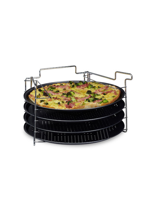 Relaxdays Backform Pizza Aluminium 32cm