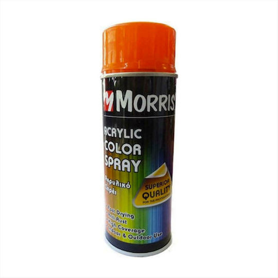 Benman Σπρέι Βαφής Acrylic με Γυαλιστερό Εφέ Traffic Orange RAL 2009 400ml