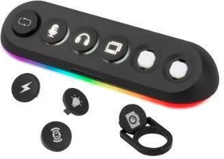 Hub USB Streamplify Desk 5 5x USB RGB Schwarz