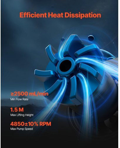 Vevor AIO Water Cooling System for CPU with 3 120mm Fans and ARGB Lighting