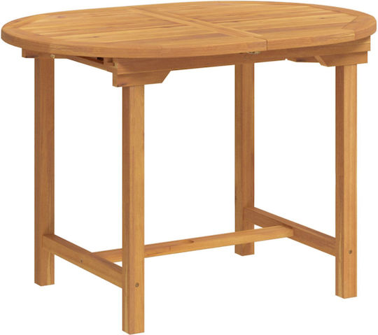 Outdoor Dining Set 7 Pieces Brown