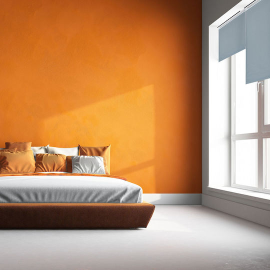 Relaxdays Roller Blinds Partial Blackout Gray W70xH220cm