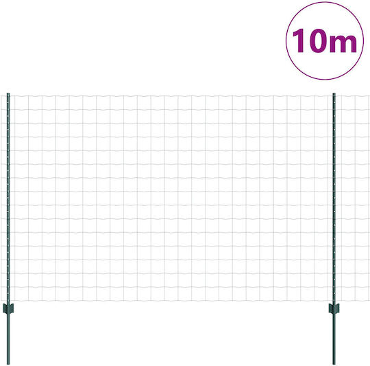 vidaXL Plasă de sârmă Module Verde 1.6x10m