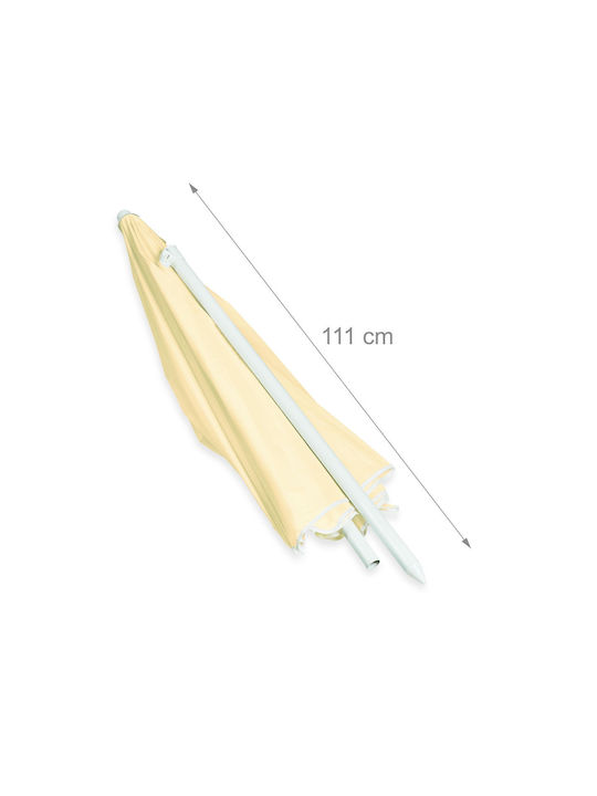 Umbrelă Rotundă Metalică Galbenă Φ1.8m