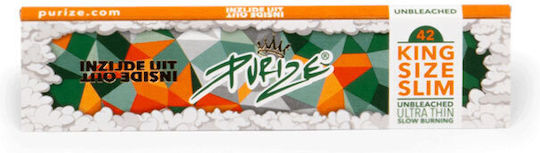 Purize Листчета за свиване на цигари Slim King Size 32 листове 50бр