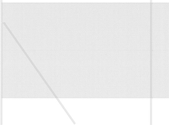 vidaXL Plasă de sârmă Galvanizat cu Îmbrăcăminte din PVC Gri 1.6x50m