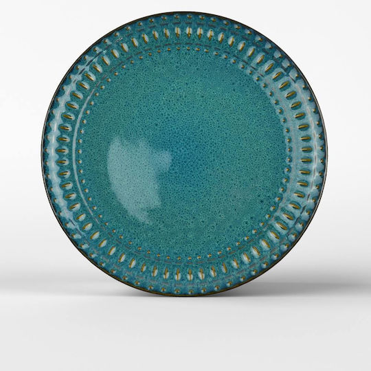 Saray Home Blue Ceramic Dinnerware Set 12pcs