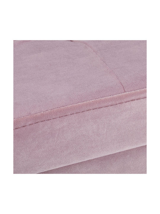 Scaune Camera de zi Tapițat cu Catifea Pink 38x38x38buc