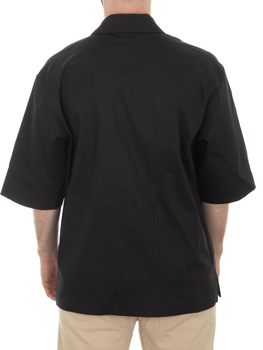 Kurzärmlig Hemd Black