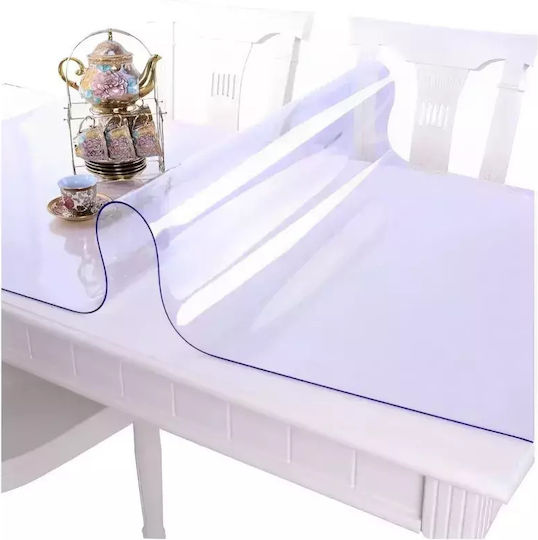 Tablecloth Stain Resistant Transparent 180x60cm