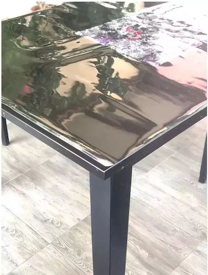 Τραπεζομάντηλο Αλέκιαστο Elegant Διάφανο 140x60εκ.